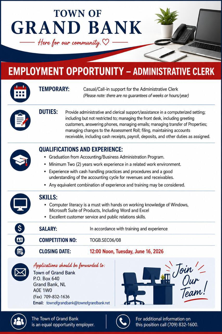 Employment Opportunity