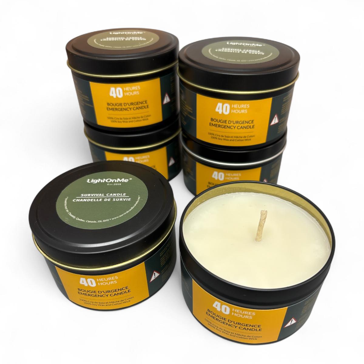 L'importance des bougies non parfumées dans les situations d'urgence