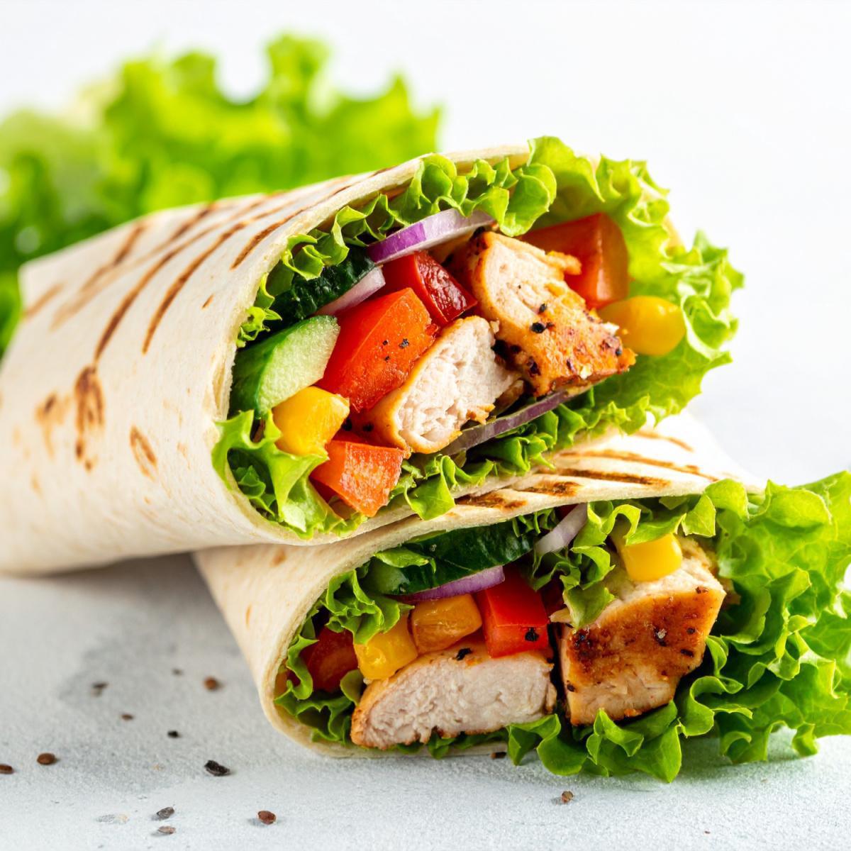 Crêpes salées façon wrap protéiné Crêpes salées façon wrap protéiné