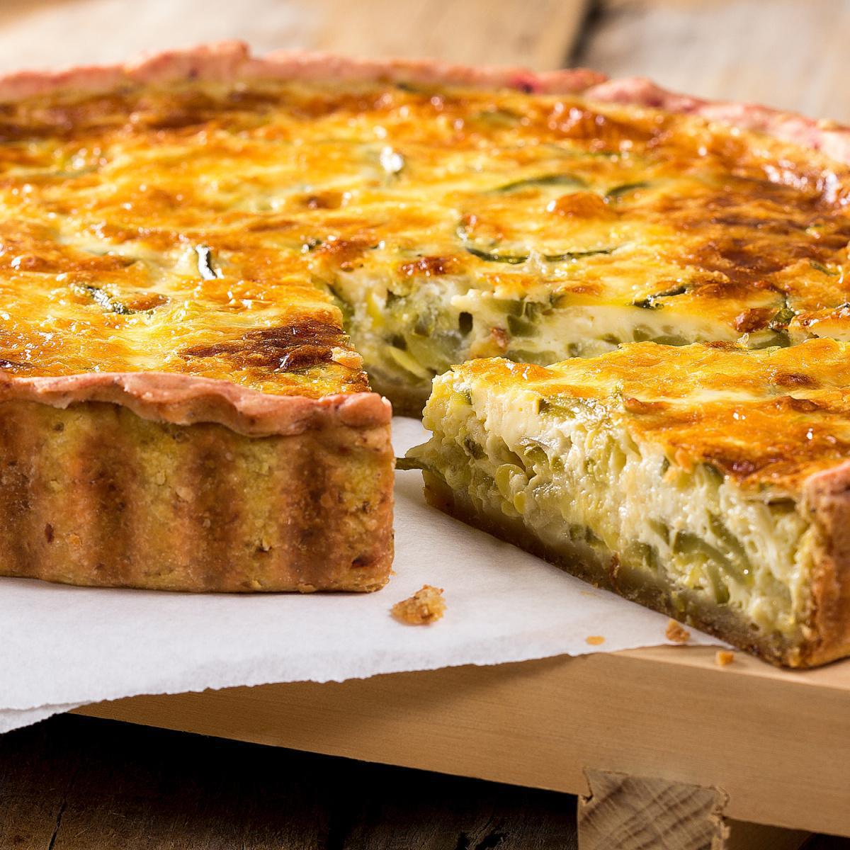 Quiche protéinée sans pâte Quiche protéinée sans pâte