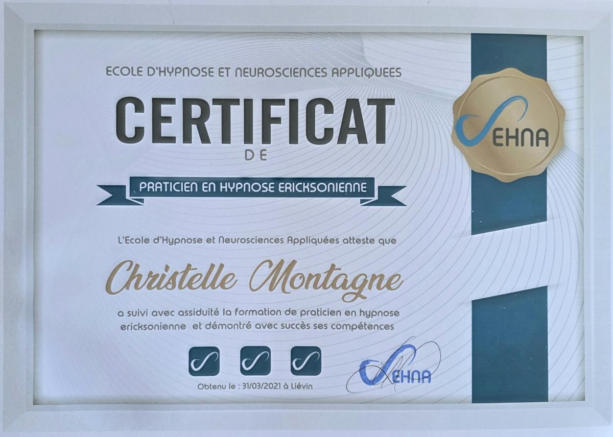 certifications hypnose ericksonienne