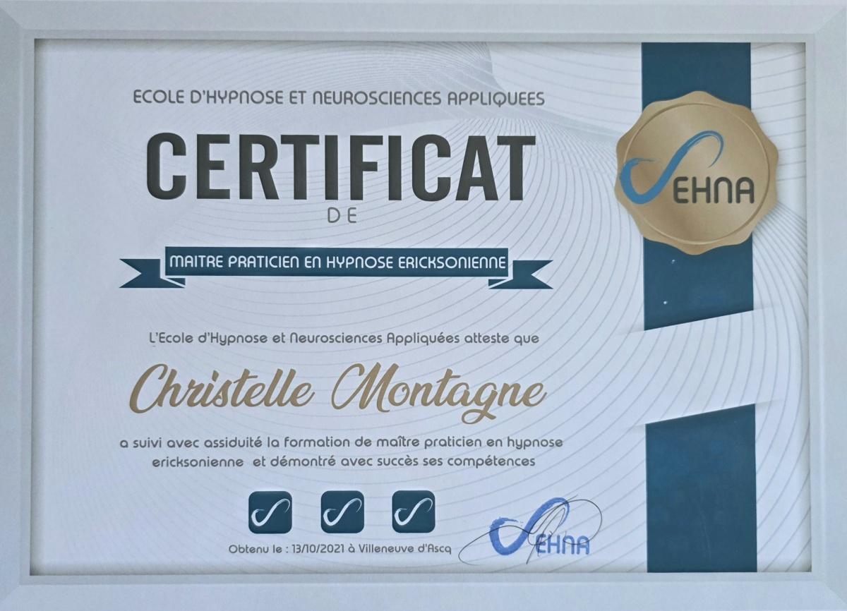 certifications hypnose ericksonienne