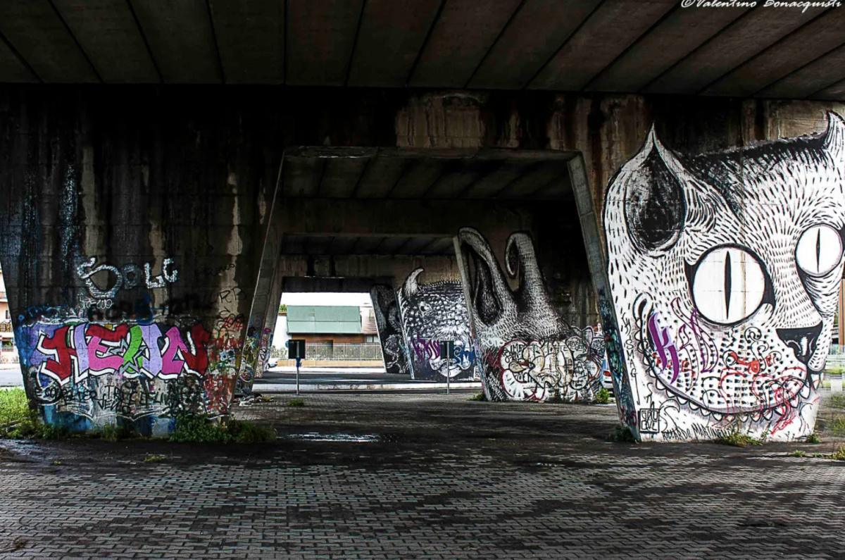 Ponte di Dragona: potenziale spazio per un playground urbano Ponte di Dragona: potenziale spazio per un playground urbano