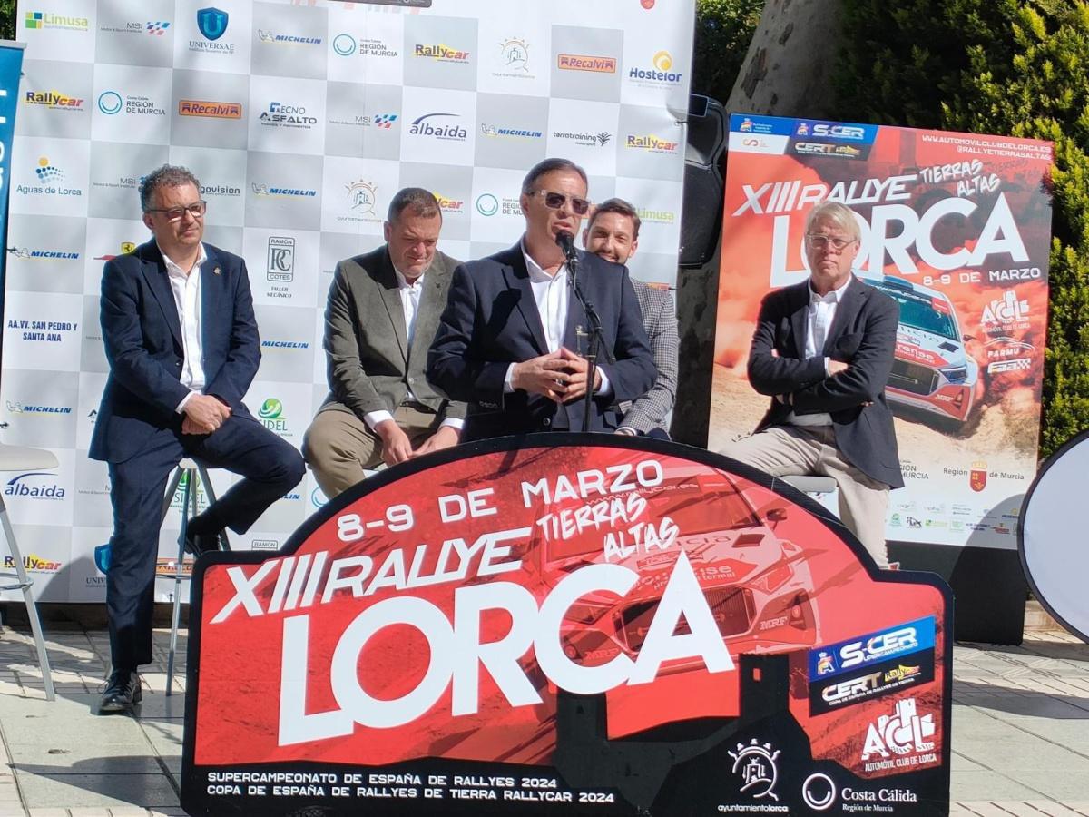 Presentación oficial XIII Rallye Tierras Altas de Lorca Presentación oficial XIII Rallye Tierras Altas de Lorca