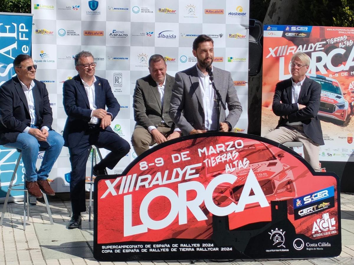 Presentación oficial XIII Rallye Tierras Altas de Lorca
