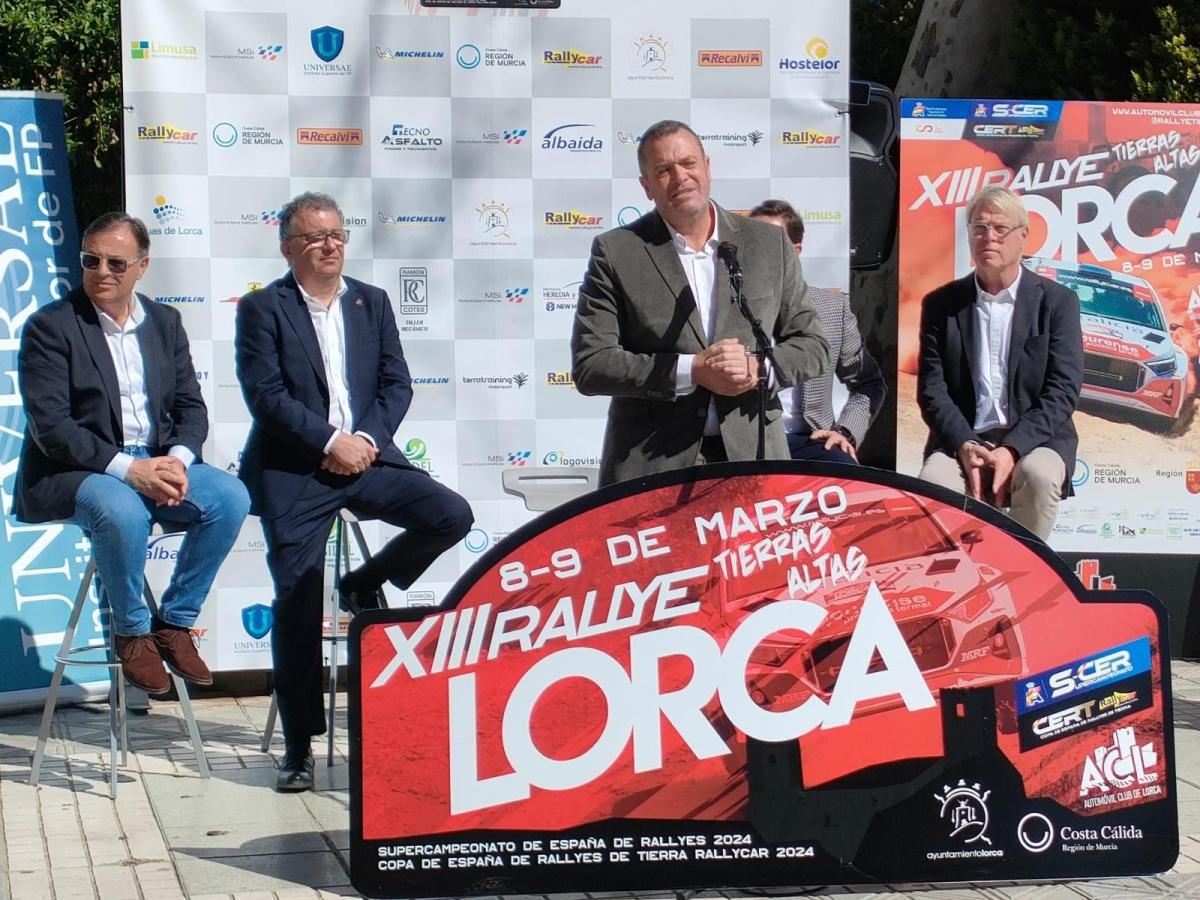 Presentación oficial XIII Rallye Tierras Altas de Lorca