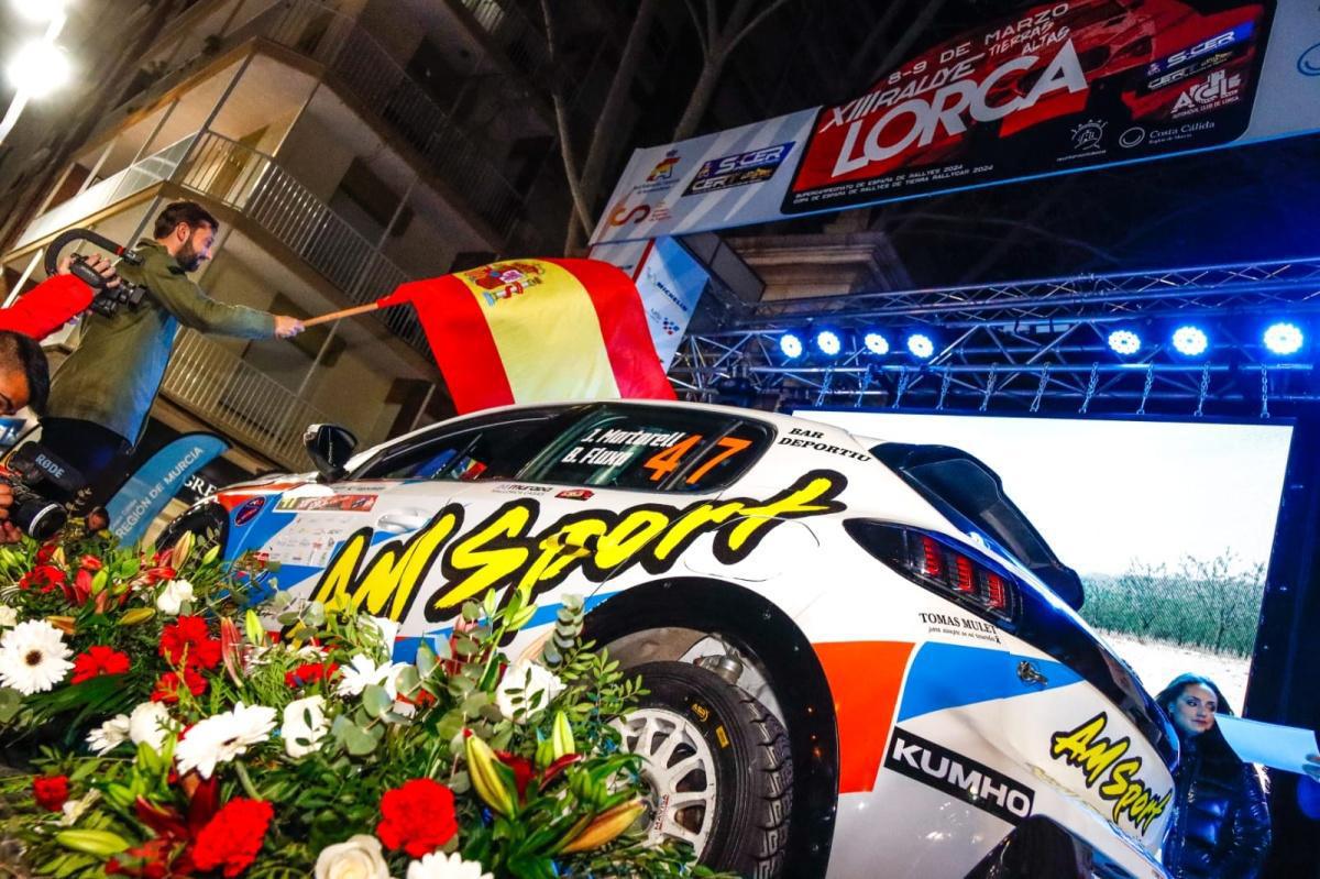 Éxito en la primera jornada del Rallye Tierras Altas de Lorca