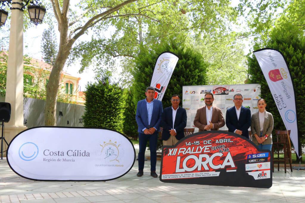Diego José Mateos: «El rallye sirve para dar vida a la ciudad de Lorca»