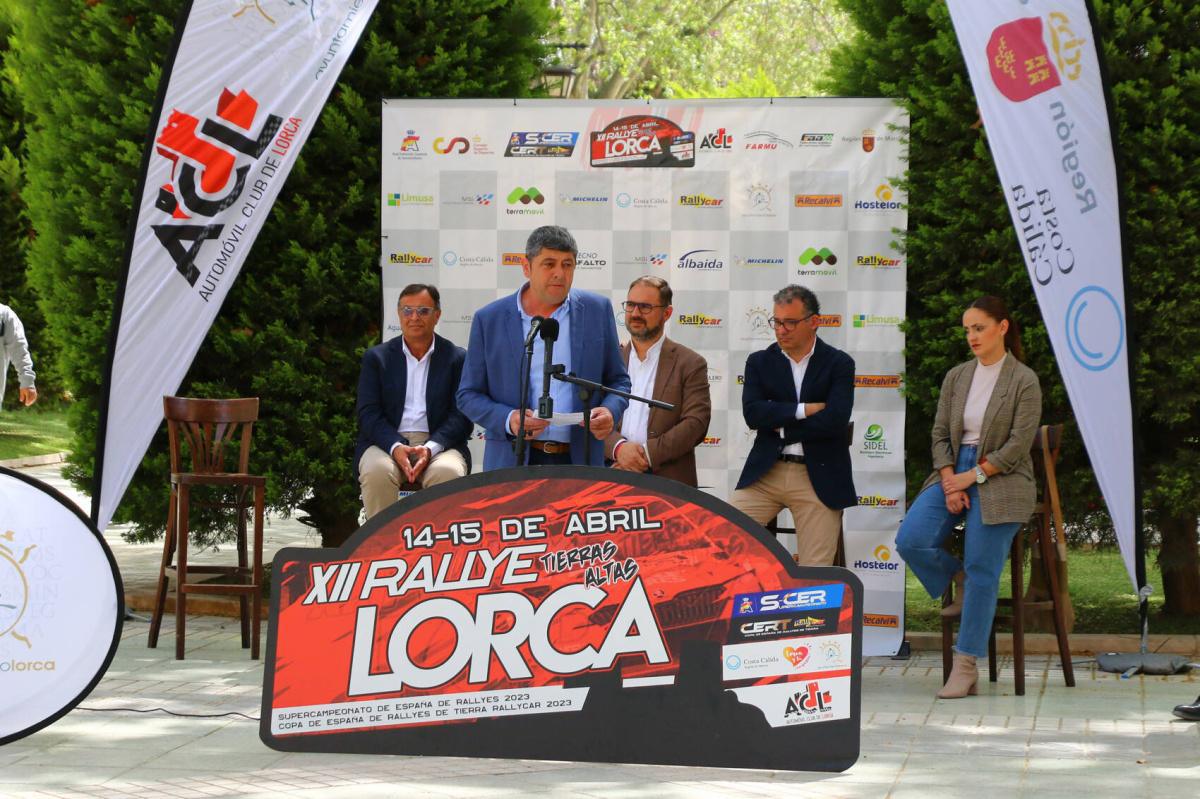 Diego José Mateos: «El rallye sirve para dar vida a la ciudad de Lorca»