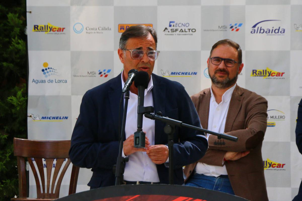 Diego José Mateos: «El rallye sirve para dar vida a la ciudad de Lorca»