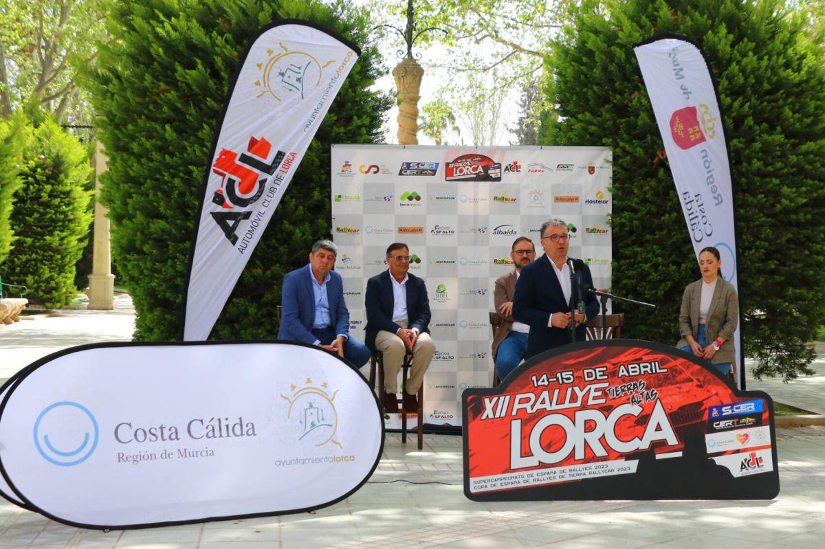 Diego José Mateos: «El rallye sirve para dar vida a la ciudad de Lorca»