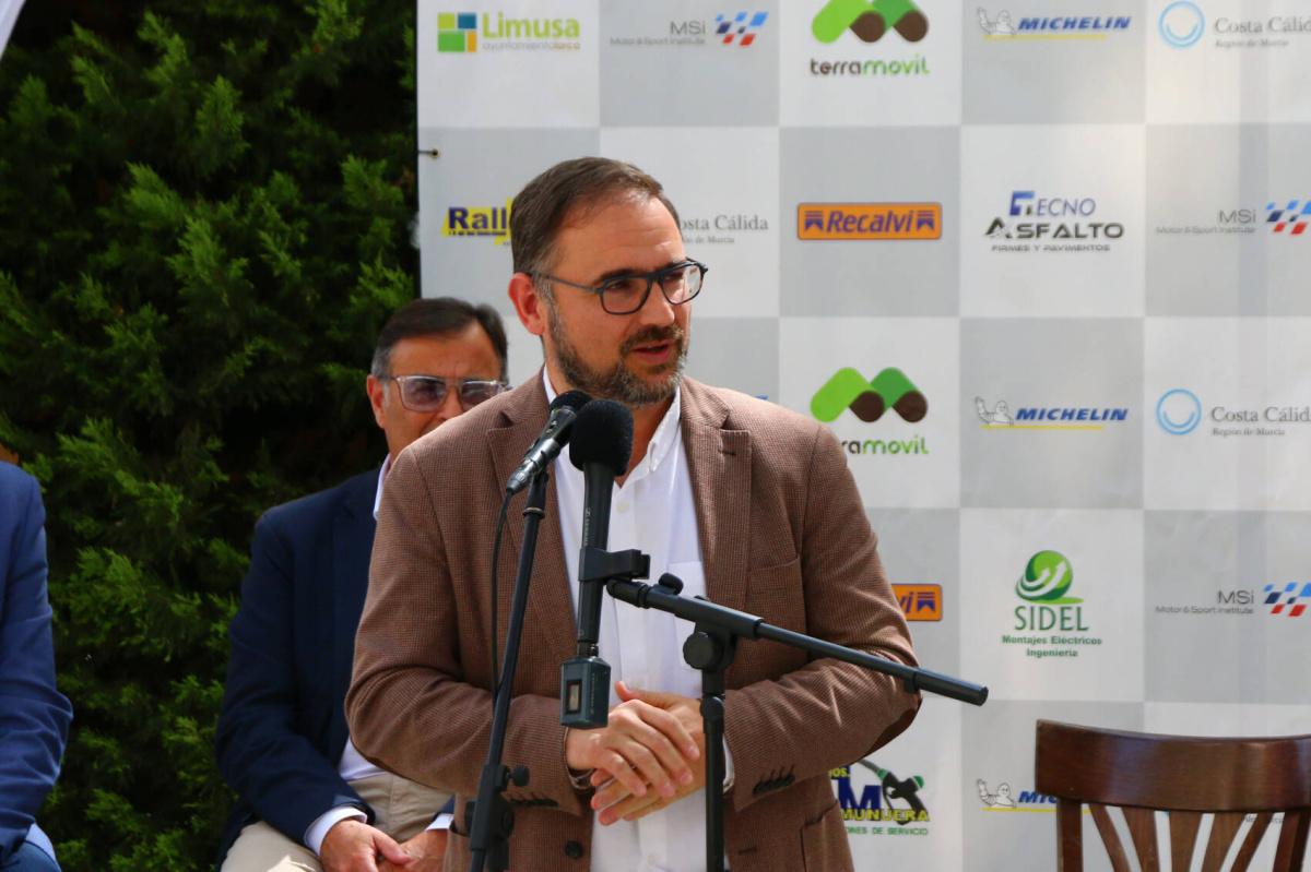 Diego José Mateos: «El rallye sirve para dar vida a la ciudad de Lorca»
