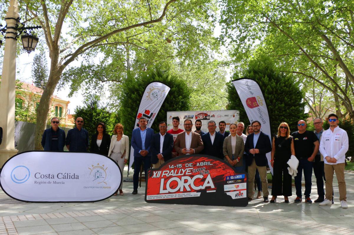 Diego José Mateos: «El rallye sirve para dar vida a la ciudad de Lorca»