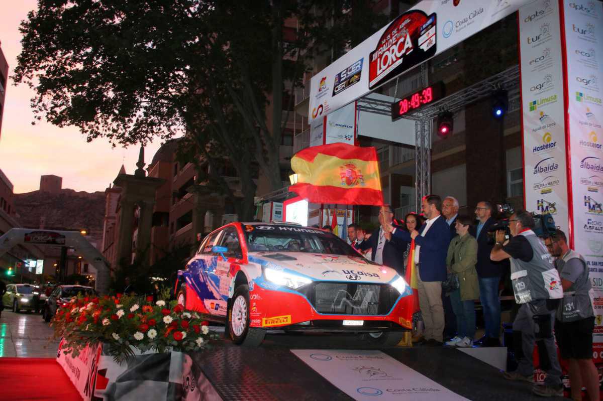 Lorca celebra la llegada del Supercampeonato de España de Rallyes
