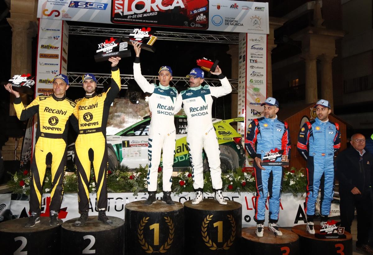 'Cohete' Suárez gana por cuarta vez en Lorca