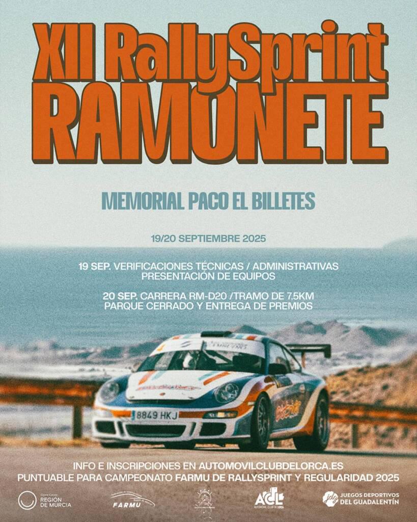 XII Rallysprint Ramonete – Memorial Paco El Billetes