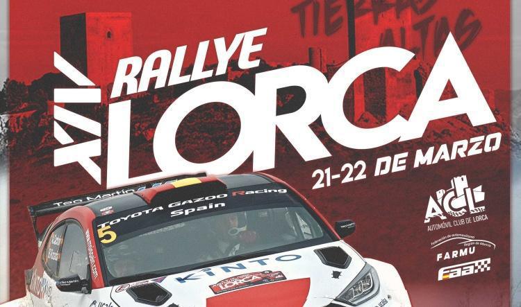 Cartel oficial XIV Rallye Tierras Altas de Lorca