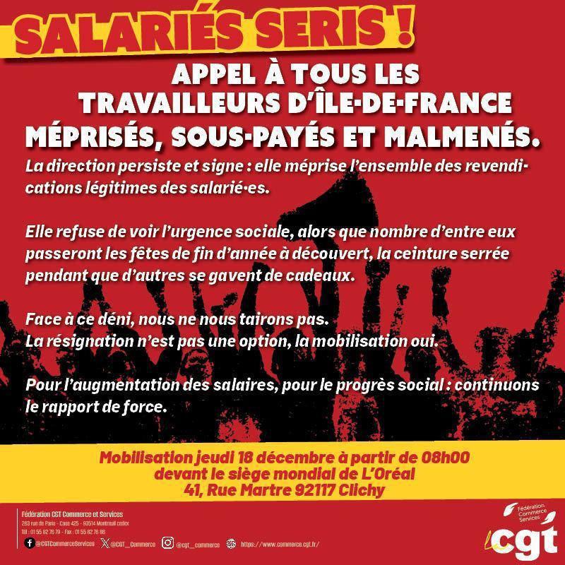 🔥 Chez SERIS, l’urgence sociale est là ! 🔥 Chez SERIS, l’urgence sociale est là !