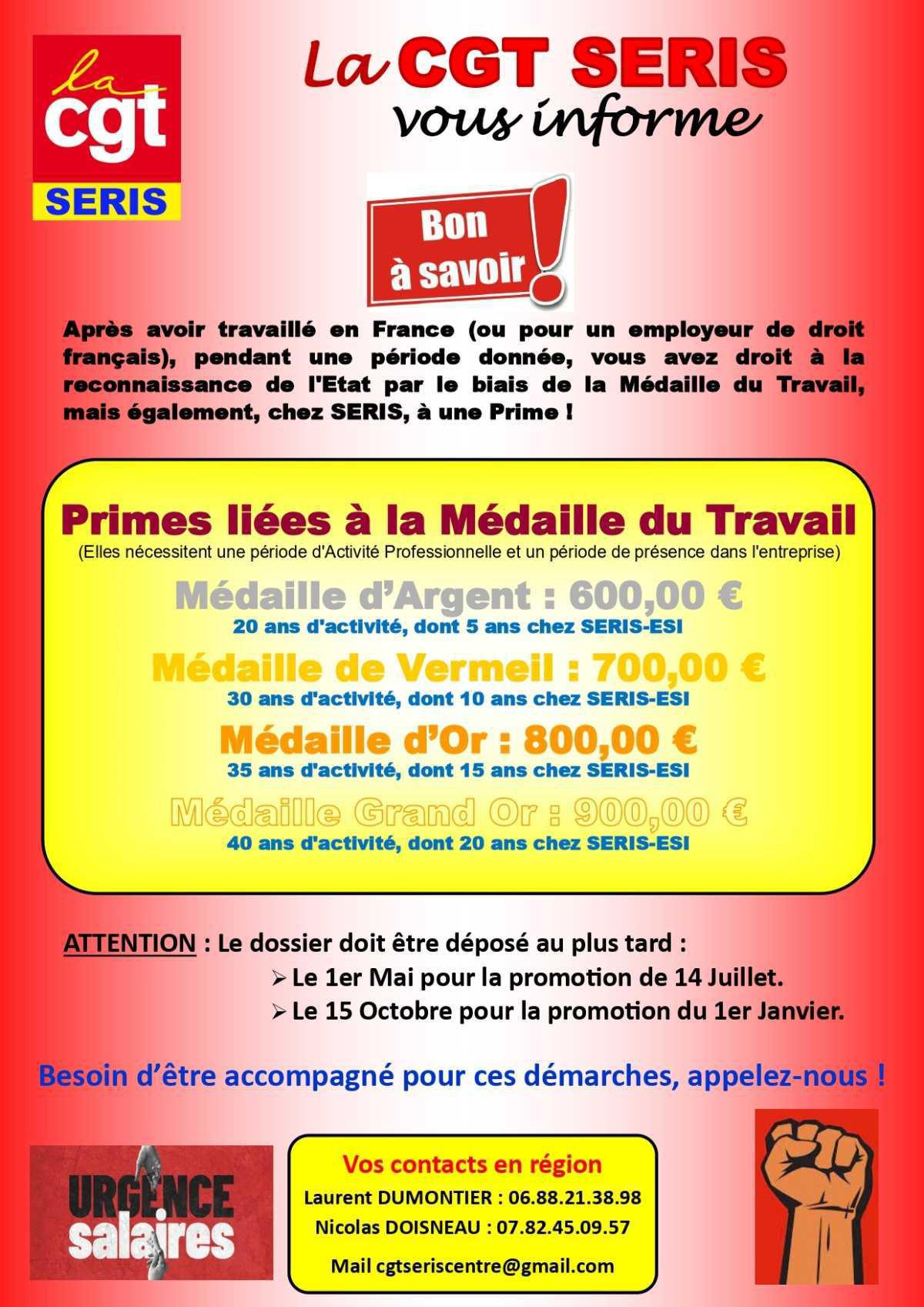 Médaille du travail