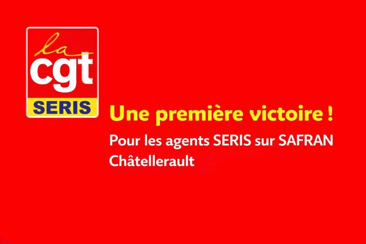 👊VICTOIRE👊 Pour les agents SERIS sur le site de SAFRAN