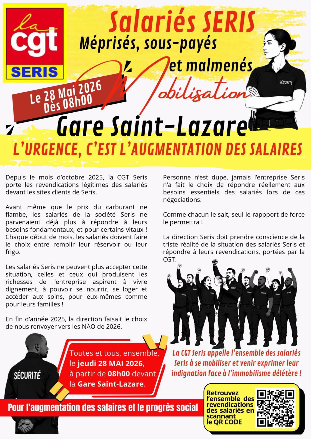 Mobilisation urgence salaire Mobilisation urgence salaire