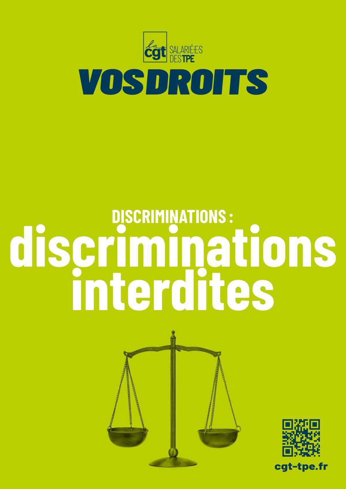 Discriminations interdites