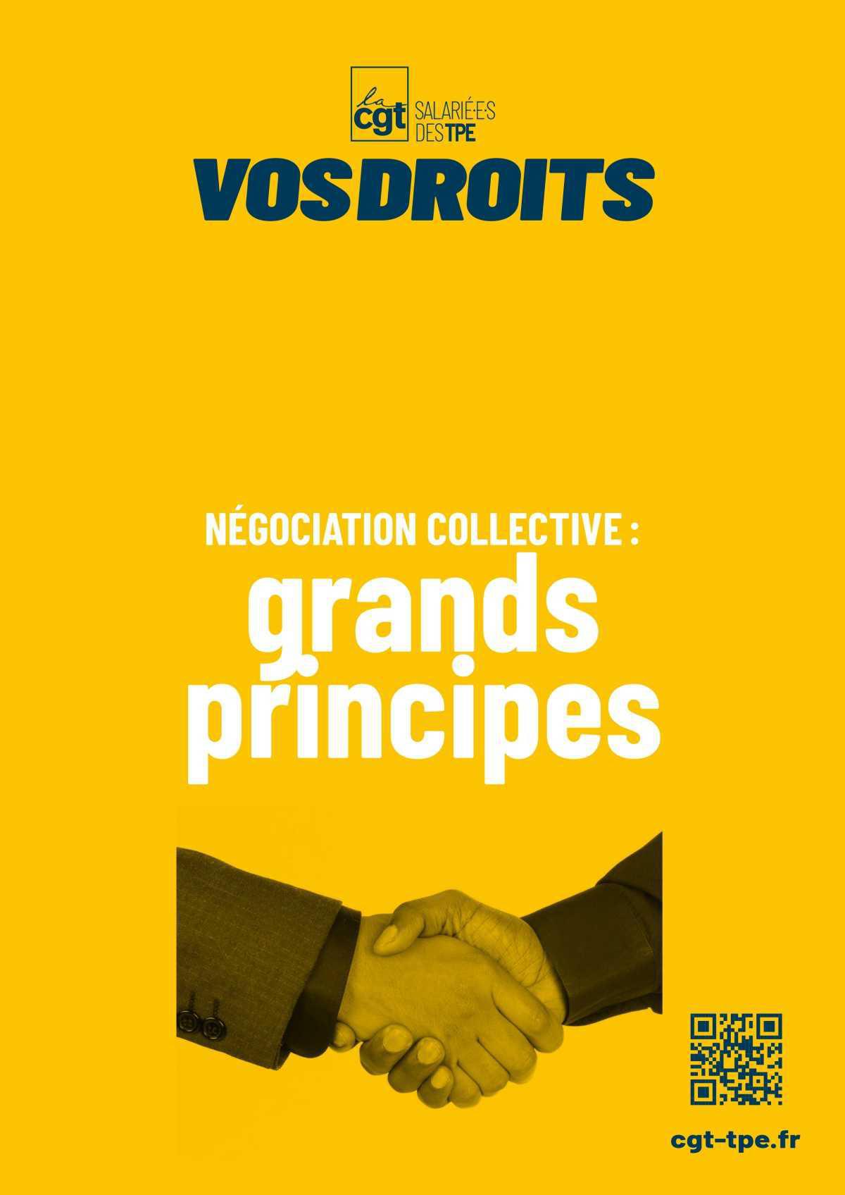 Négociation collective : grands principes