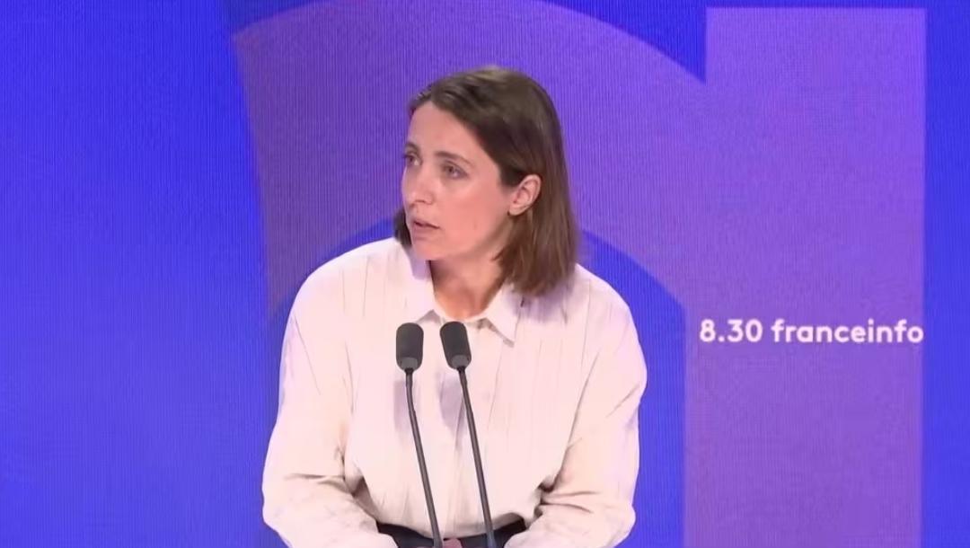 Sophie Binet sur franceinfo