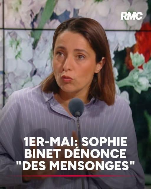 1er mai : Sophie Binet dénonce des mensonges
