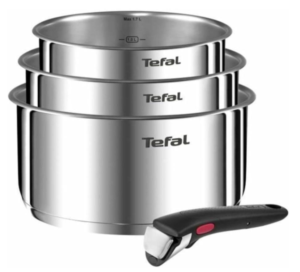 Tefal, le fait de fabriquer des casseroles ne vous oblige pas à les trainer derrière vous ! Tefal, le fait de fabriquer des casseroles ne vous oblige pas à les trainer derrière vous !