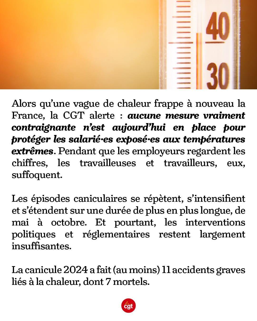 🥵 Quels sont vos droits en période de forte chaleur ? 