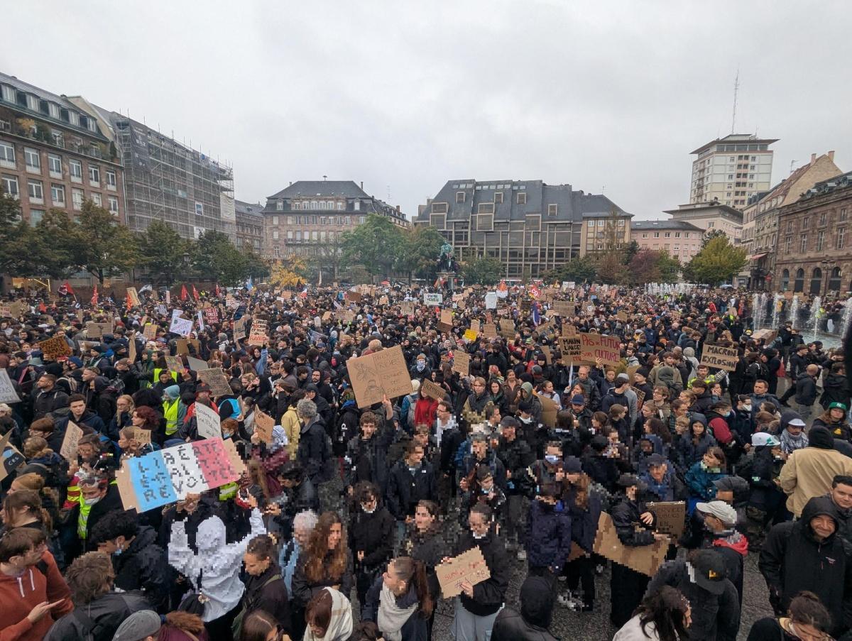 17 octobre - Près de 800 000 manifestantes et manifestants partout en France pour la justice sociale : le gouvernement doit répondre sans délai aux revendications !