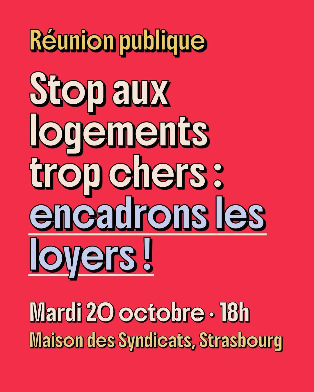 Stop au logements trop chers !