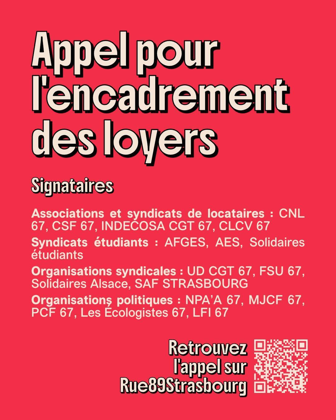 Stop au logements trop chers !