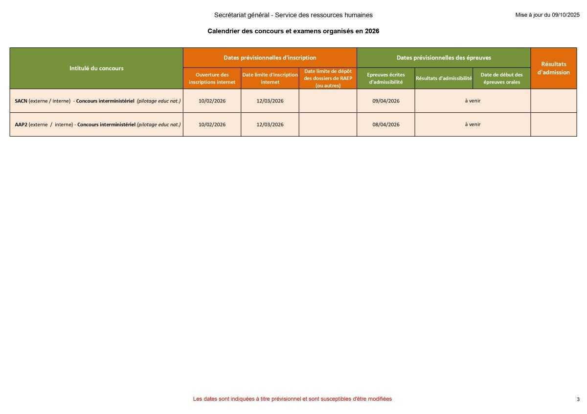 Concours 