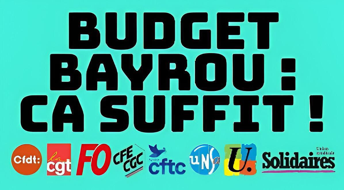 BUDGET 2026 : TROP C’EST TROP !