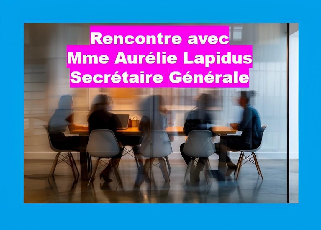 L’UNSA-Cefi rencontre la nouvelle Secrétaire Générale, Mme Aurélie LAPIDUS décembre 19, 2025 L’UNSA-Cefi rencontre la nouvelle Secrétaire Générale, Mme Aurélie LAPIDUS décembre 19, 2025