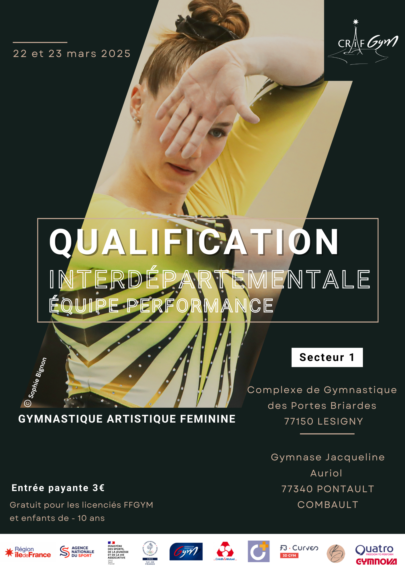 GAF : ID Équipes Perf - 22 / 23 Mars