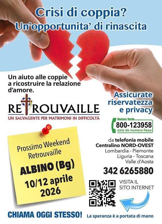 Retrouvaille aiuta la relazione di coppia Retrouvaille aiuta la relazione di coppia