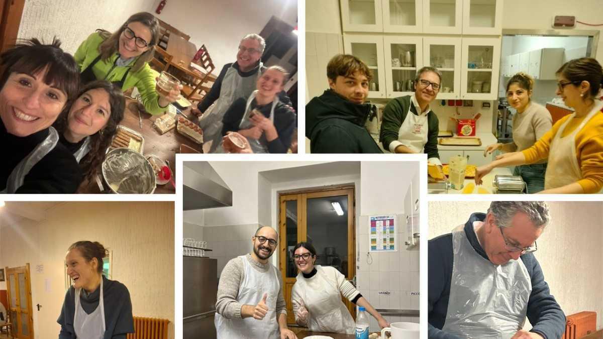 I fidanzati alla 2 giorni del corso pre-matrimoniale