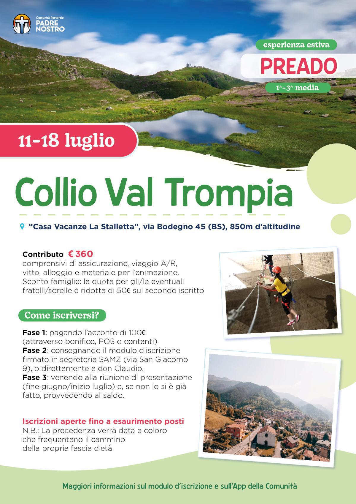 Esperienza Estiva 2026 - PreAdo Esperienza Estiva 2026 - PreAdo