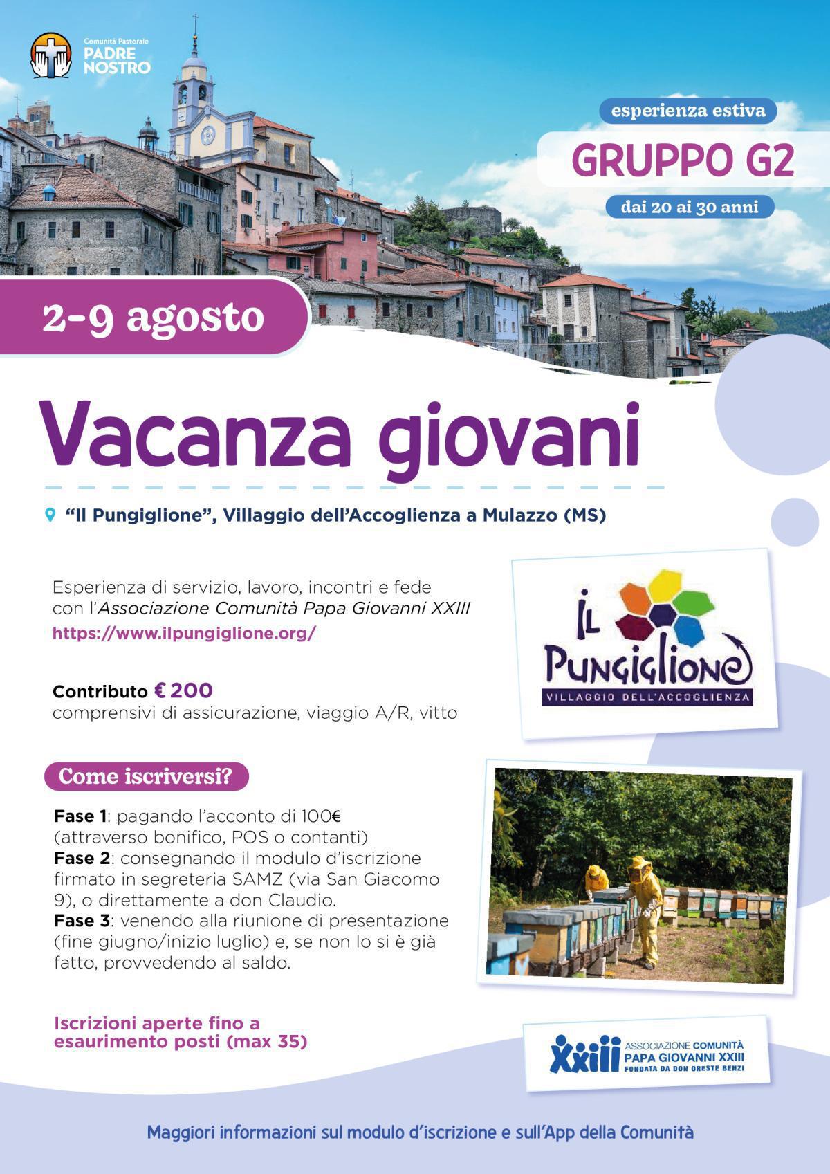 Esperienza Estiva 2026 - G2 Esperienza Estiva 2026 - G2