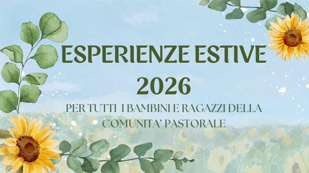ESPERIENZE ESTIVE 2026