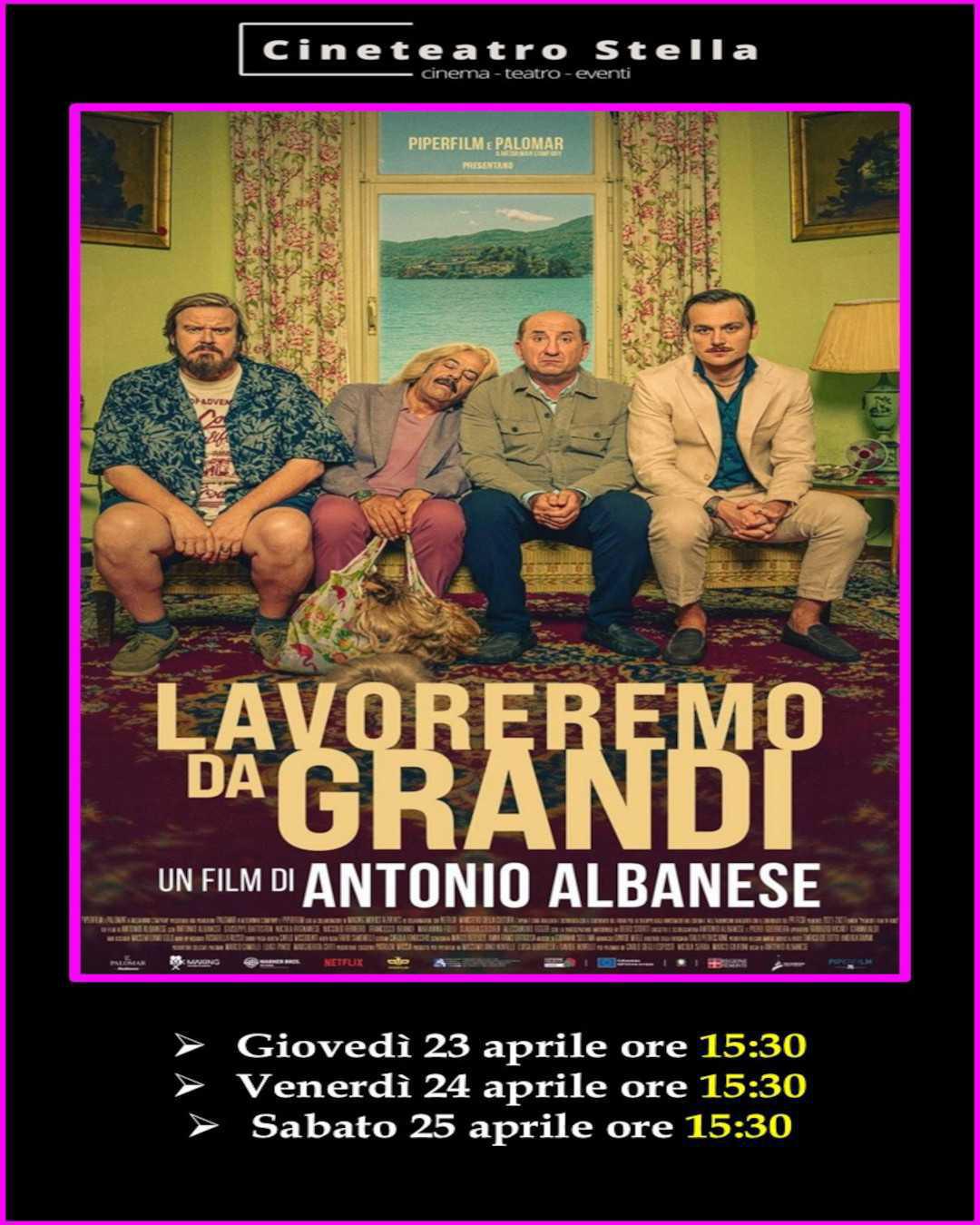 LAVOREREMO DA GRANDI