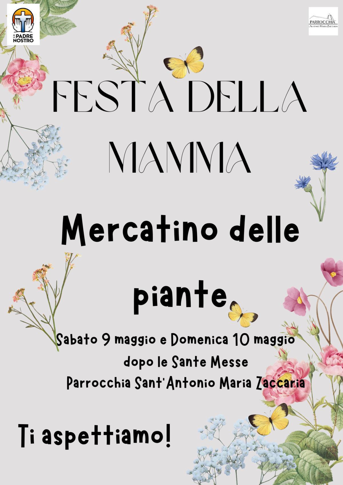 Mercatino delle piante in SAMZ