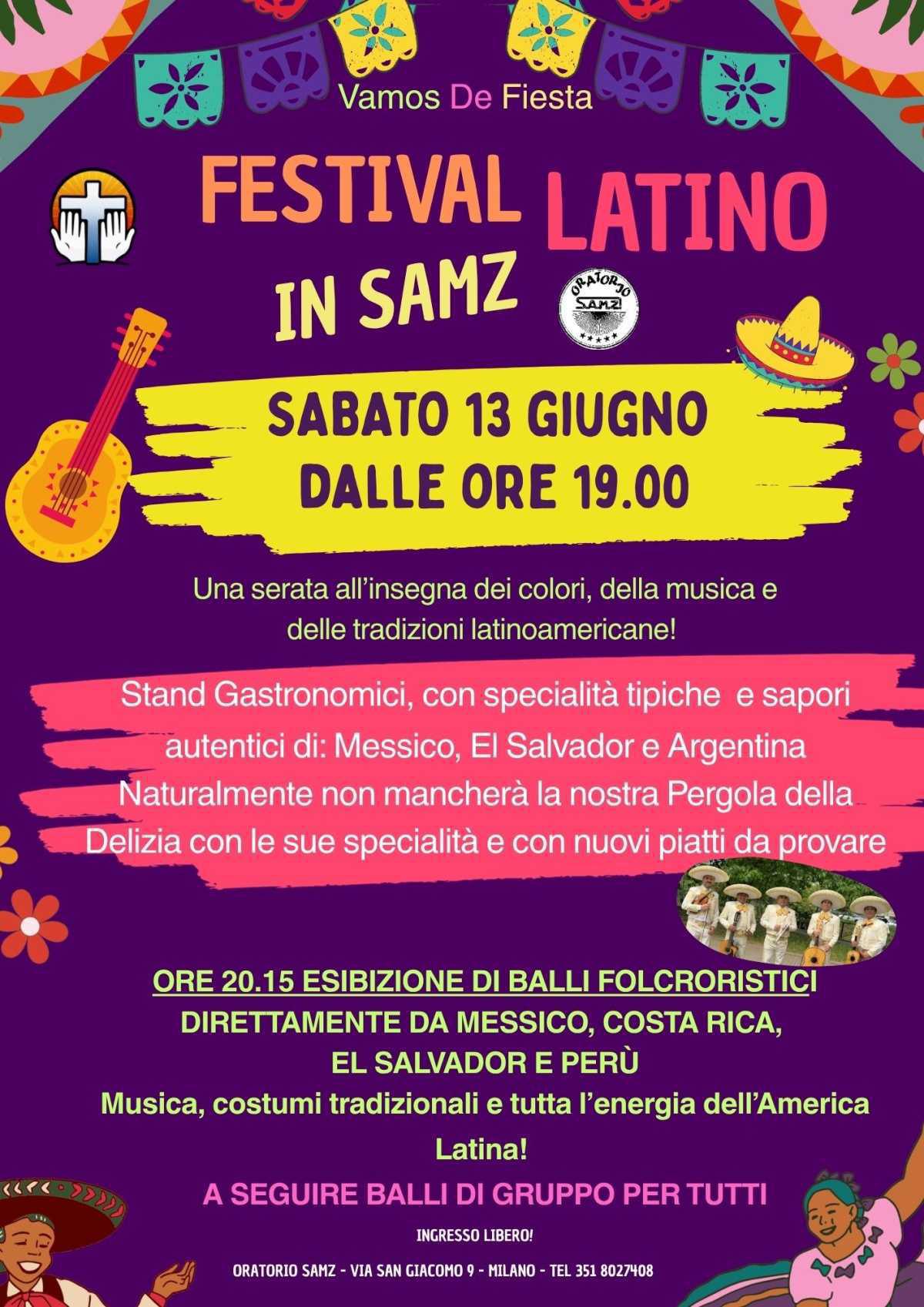 GRANDE FESTIVAL LATINO IN SAMZ