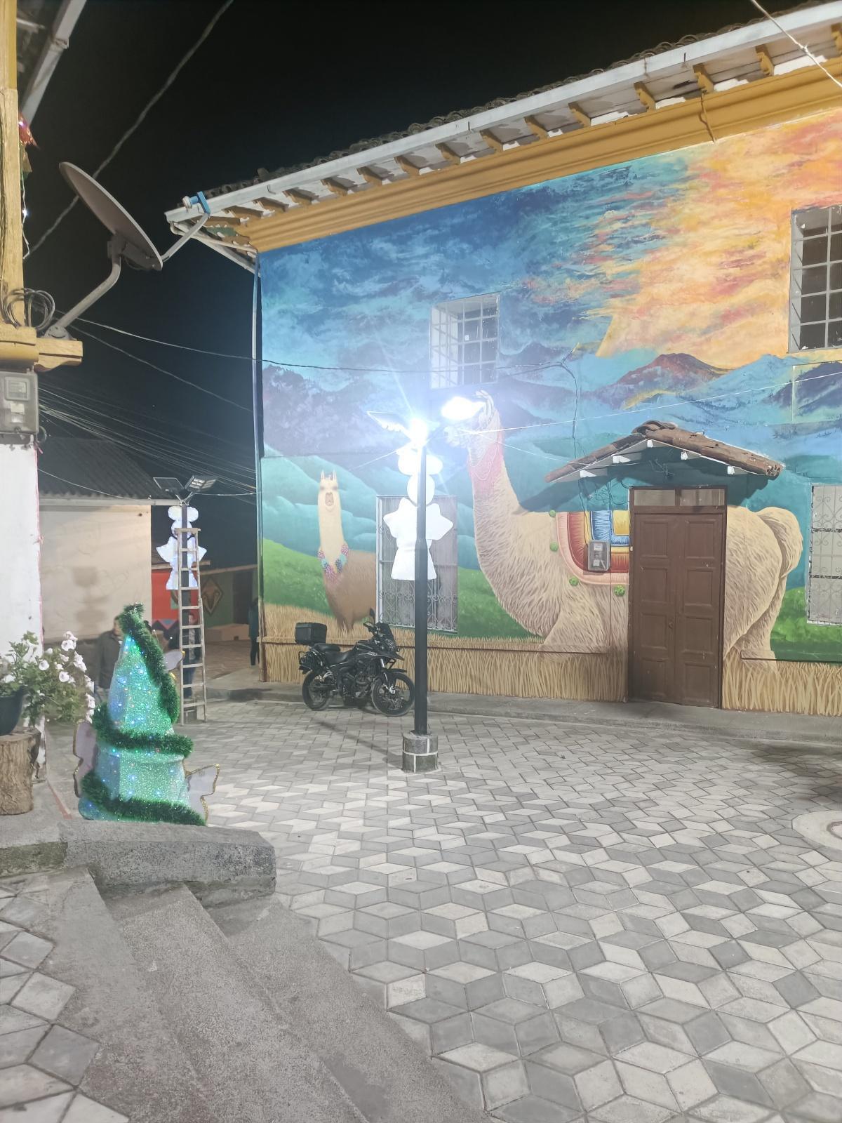 Santuario de las lajas de noche Santuario de las lajas de noche