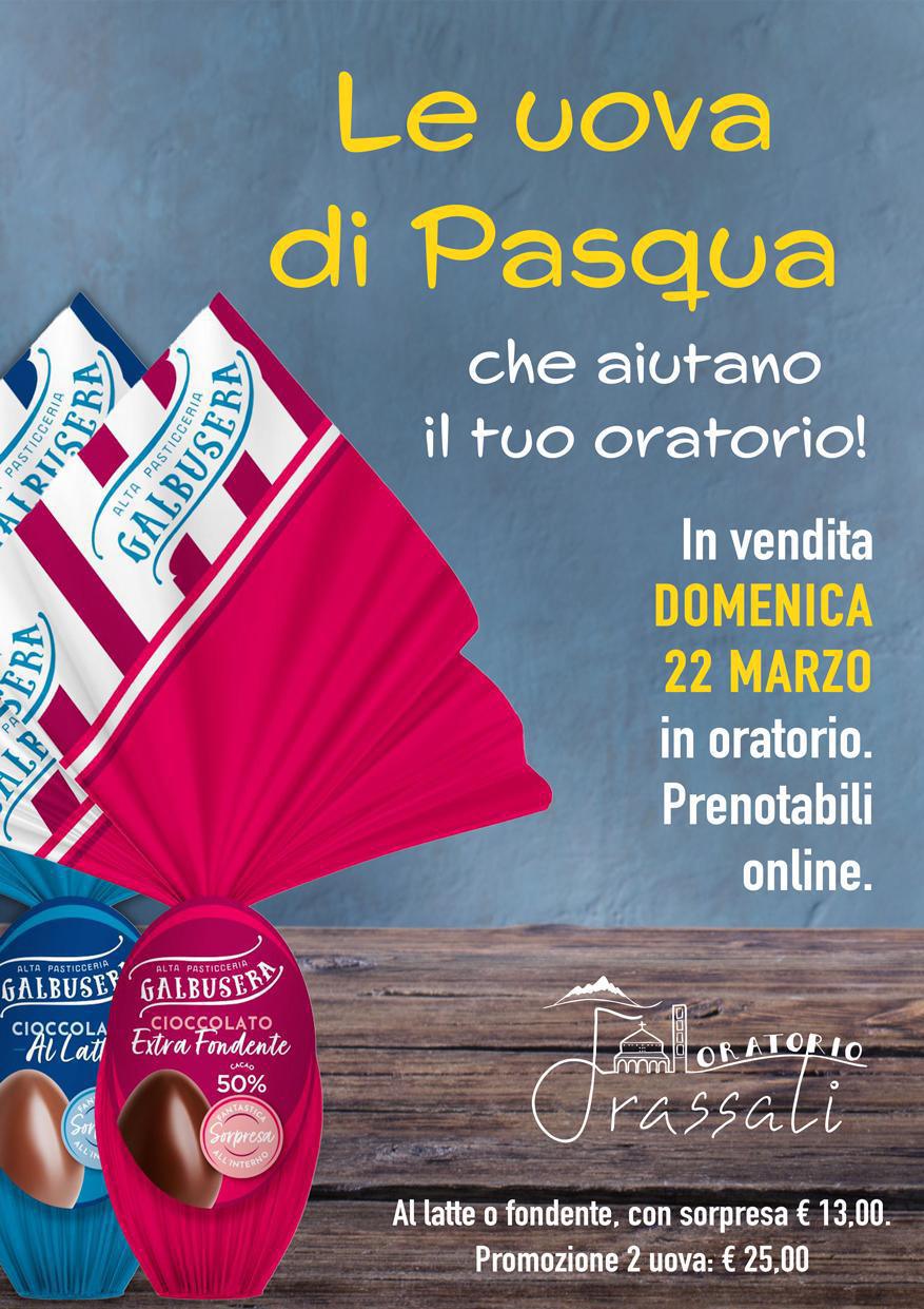 Le uova di Pasqua che aiutano il tuo oratorio!