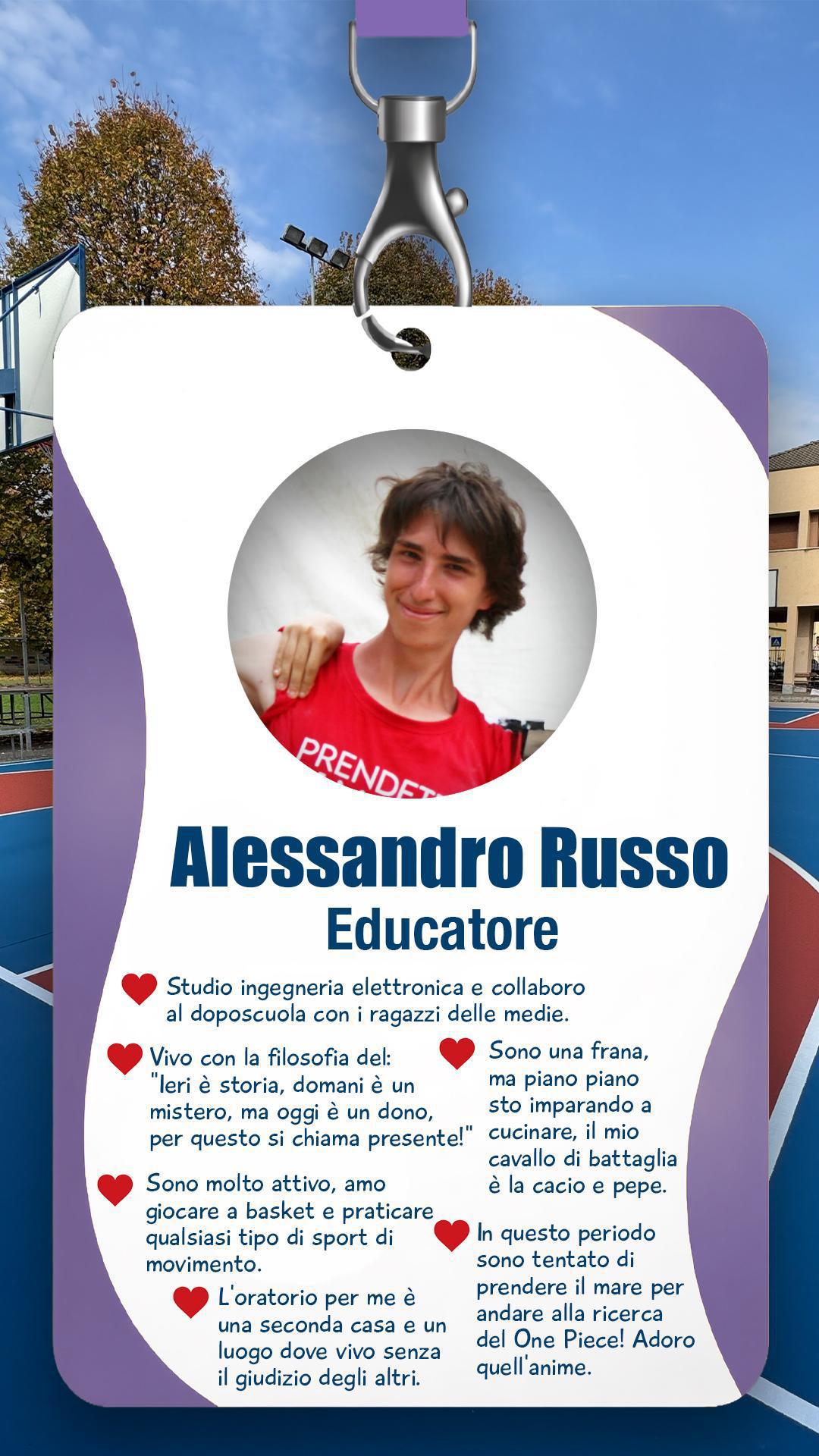 Gli educatori dell'Oratorio Estivo Gli educatori dell'Oratorio Estivo