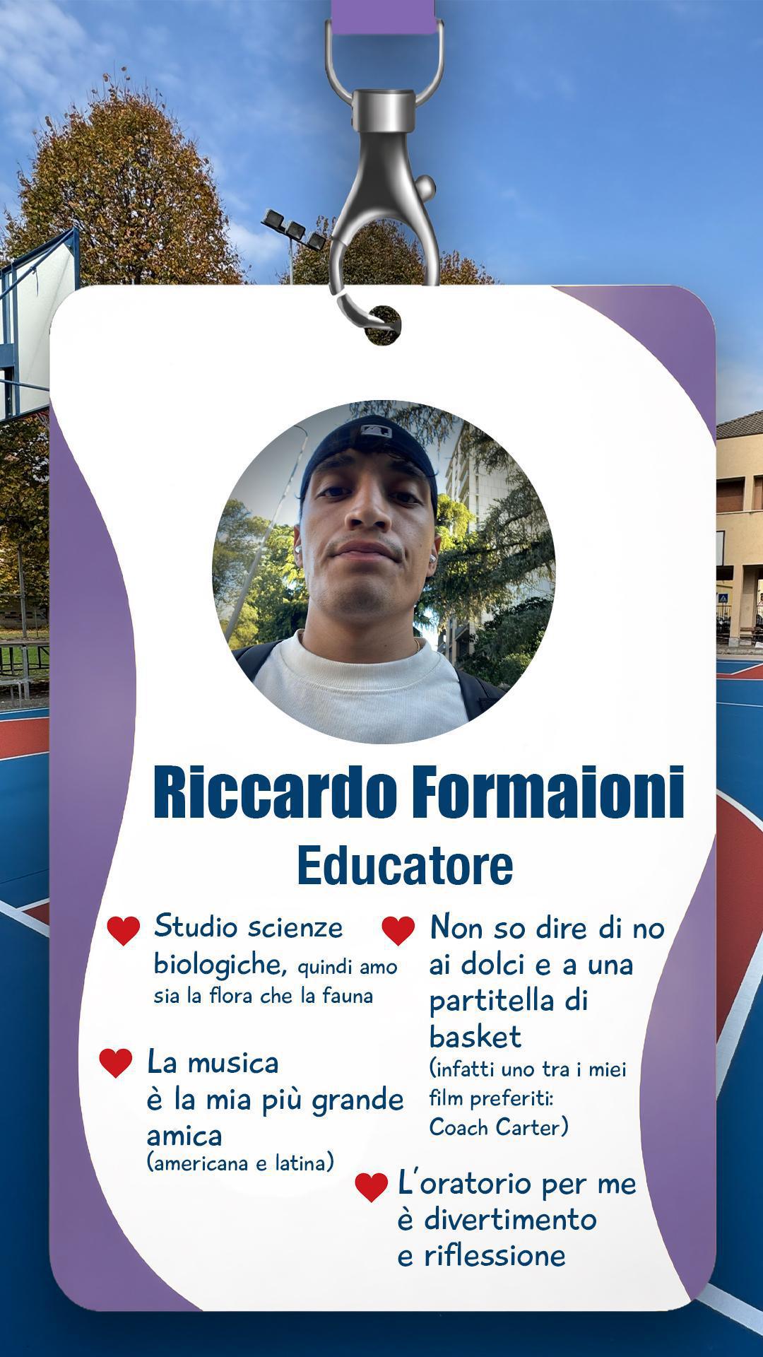 Gli educatori dell'Oratorio Estivo Gli educatori dell'Oratorio Estivo